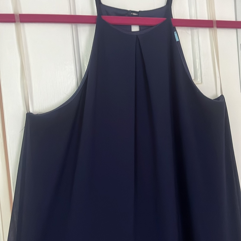 Francesca’s Navy Maxi Dress - Size S